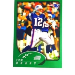 2002 Topps Tom Brady NFL Trading Card #248